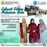 Tata Cara Pendaftaran Ulang Mahasiswa Baru Jalur UM-PTKIN Universitas Islam Negeri Syekh Ali Hasan Ahmad Addary Padangsidimuan Tahun 2025..